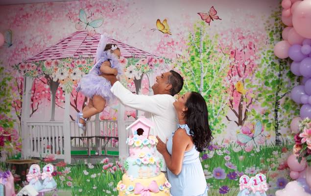 FESTA DE ANIVERSÁRIO de MARIA ALICE 1 ANO | FESTA INFANTIL | JARDIM ENCANTADO