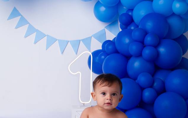 SMASH THE CAKES de JÃO PEDRO | SMASH THE CAKE | TONS DE AZUIS