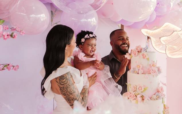 FESTA DE ANIVERSÁRIO de LIVIA | INFANTIL | 1 ANO BORBOLETAS