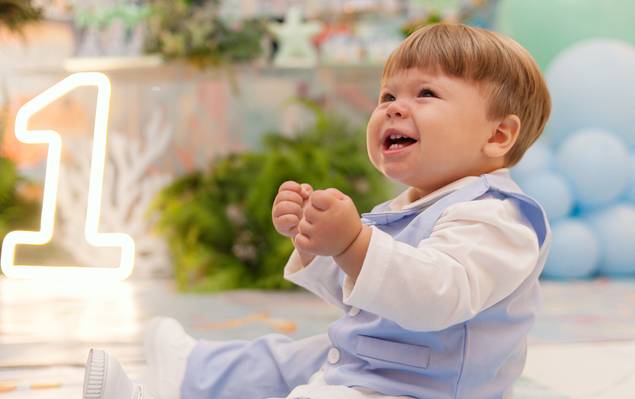 FESTA DE ANIVERSÁRIO de LEVI | INFANTIL | 1 ANO FUNDO DO MAR