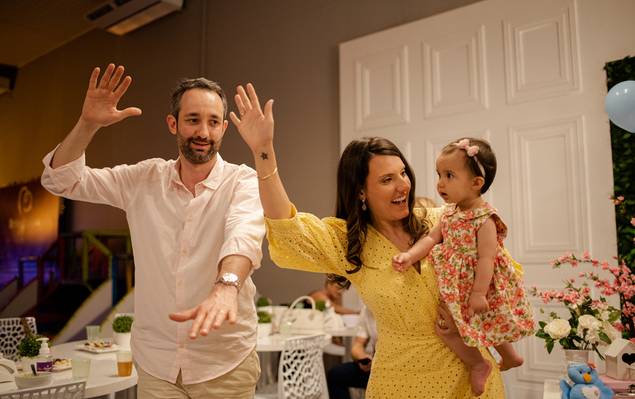 Infantil de Aniversário de 1 ano da Helena