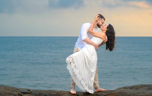 Ensaio Casal - Pré Casamento de Ensaio Pré-Wedding em Balneário Camboriú: Amanda e Jonatan Celebram o Amor com Fotos Inesquecíveis
