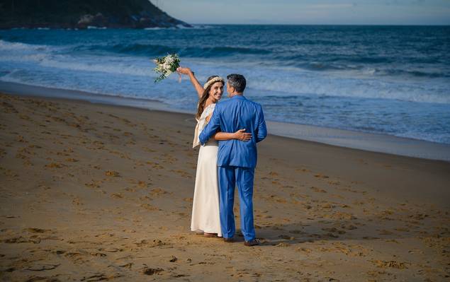 Casamento de Casamento de Milagros e Felipe na Pousada Villa Sonali em Balneário Camboriú, SC