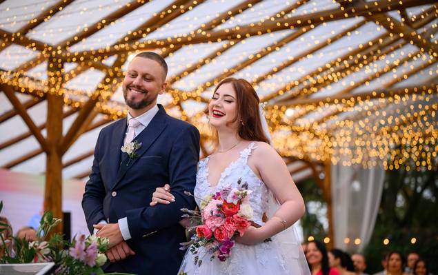 Casamento de Casamento de Pamela e Maycon no Eventos Gottesgabe – Gaspar/SC