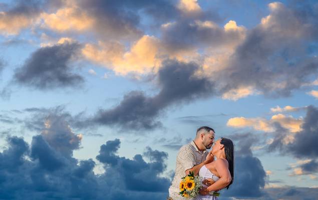 Ensaio Casal - Pré-wedding de Ensaio de Casal Priscila e Fabiano em Bombinhas, SC | Fotógrafo em Santa Catarina