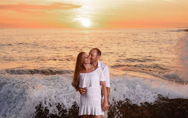 Ensaio Casal - Pré Casamento de Ensaio Casal em Balneário Camboriú, SC