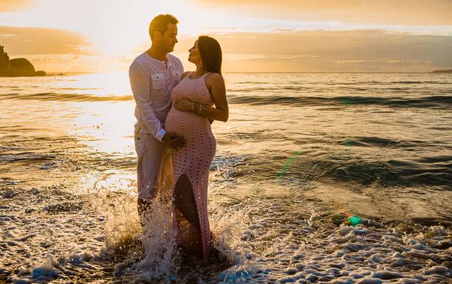 Gestante - Família de Ensaio Gestante em Balneário Camboriú, SC