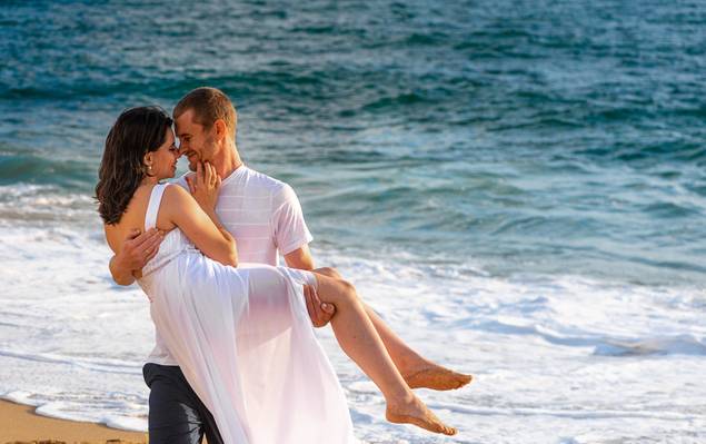 Ensaio Casal - Pré Casamento de Ensaio Casal em Balneário Camboriú, SC