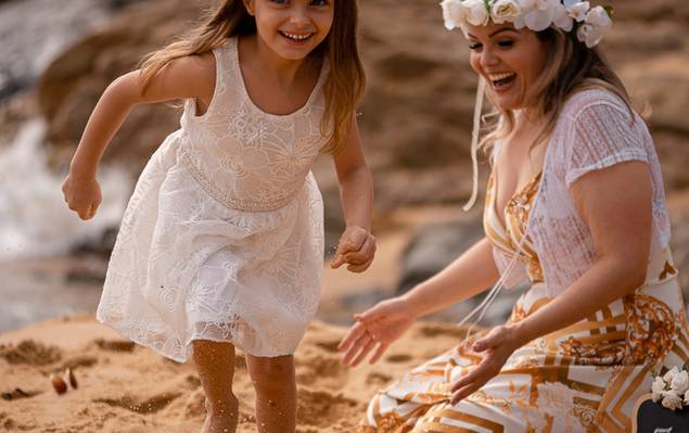 Família de Ensaio de Família na Praia de Taquaras em Balneário Camboriú, SC
