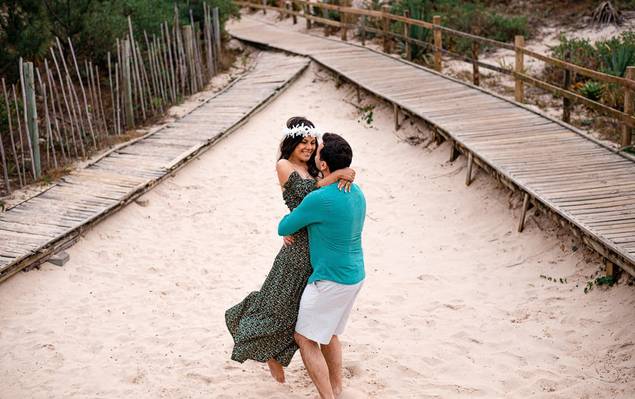 Ensaio Casal - Pré Casamento de Pré Wedding em Garopaba, SC