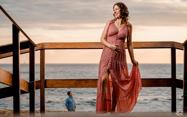 Gestante - Família de Ensaio Gestante em Balneário Camboriú, SC