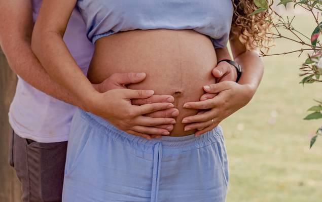 Gestante de Chegada do Victor Hugo