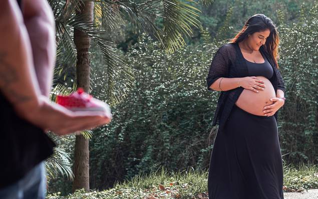 Gestante de Chegada da Agata