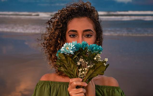 Ensaio Feminino de Ensaio Praia