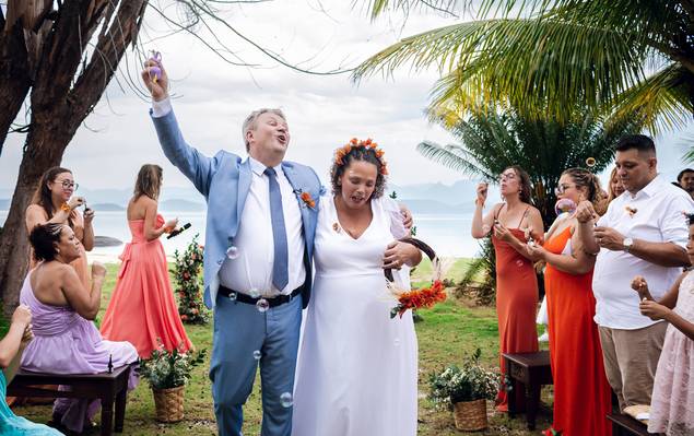 Casamento de Morgana e Ronan