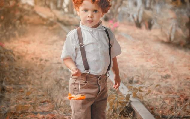 Retrato de criança de Fotografia infantil