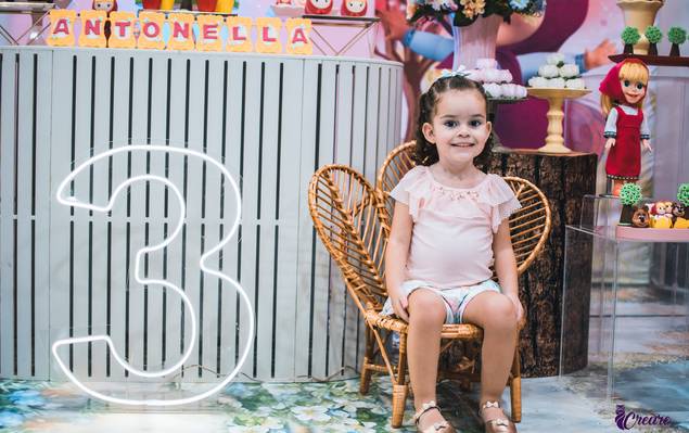 Eventos de Os 3 anos da Antonella