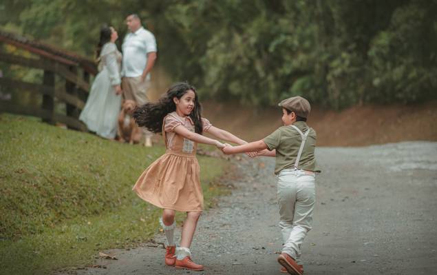 Ensaios de Passeio no campo