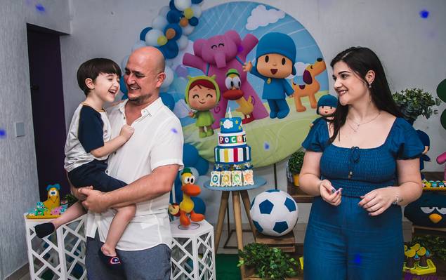 Eventos de Os 4 anos do Davi - E o polvo invisível