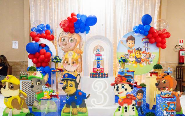 Festa Infantil  de 3 anos Gabriel e Matheus 