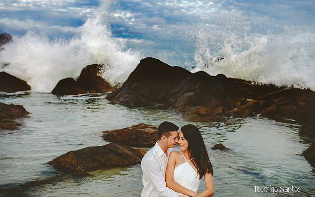 ENSAIO PRÉ CASAMENTO de MARYÁ & PEDRO | ENSAIO PRE WEDDING NA PRAIA DO MATADEIRO