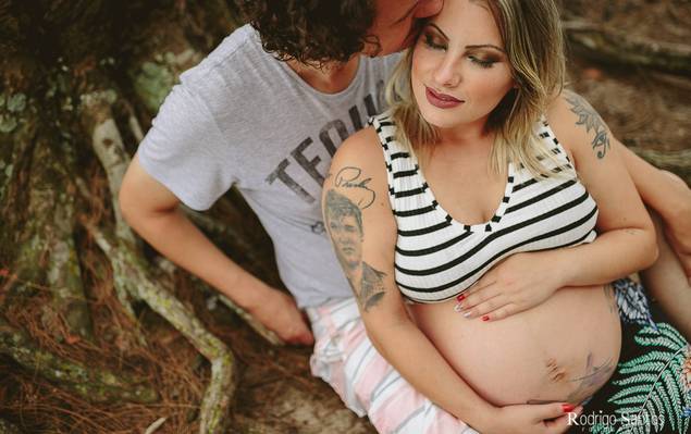 ENSAIO GESTANTE de ENSAIO GESTANTE PRAIA FLORIANOPOLIS | LETICA & LEONARDO = BENTO