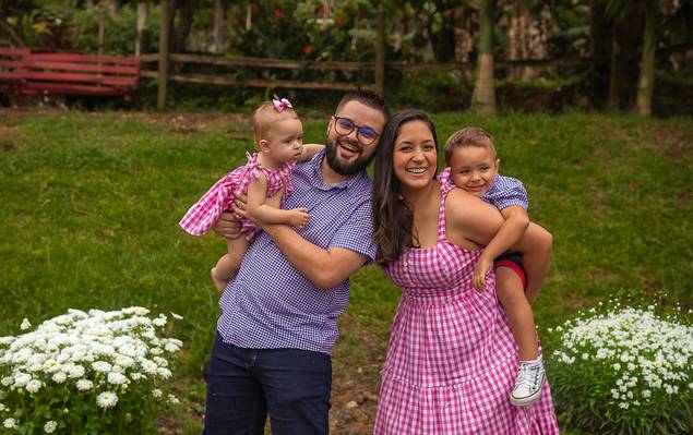 Ensaio Família | Infantil | Casal de Bruna e sua familia