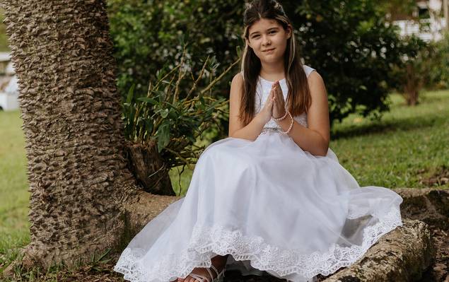1ª  Eucaristia de Giovana |