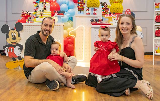 Festa de Aniversário de Gêmeos Eduardo e Isadora