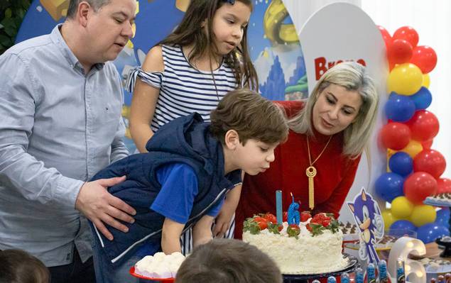 Festa Infantil de Festa de Aniversário de 6 anos do Breno