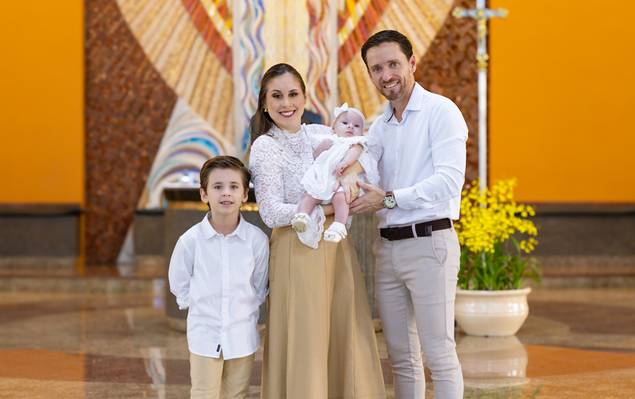 Batizado de Lívia Batizado