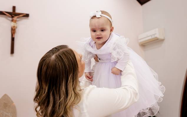 Batizado de Isabela 
