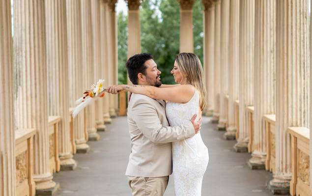 Pós-Casamento de Pós-Wedding em Berlim: O ensaio de Raquel e Fábio na capital alem