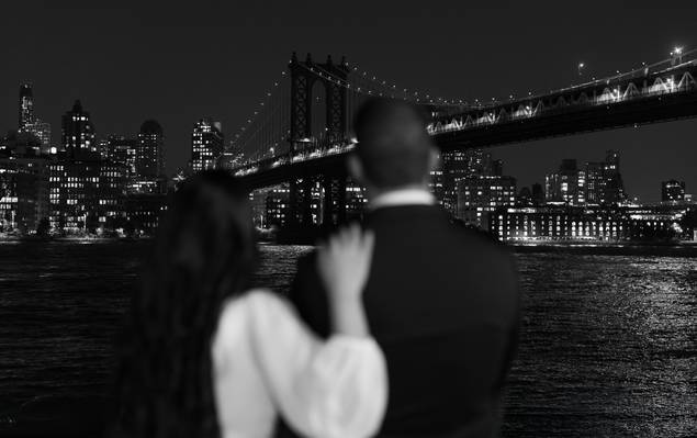 Pré-Casamento de Ensaio Pré-Wedding em Nova York: Times Square e Pier 35