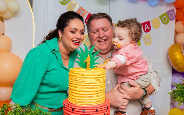 Aniversários de Valentin - 1 ano