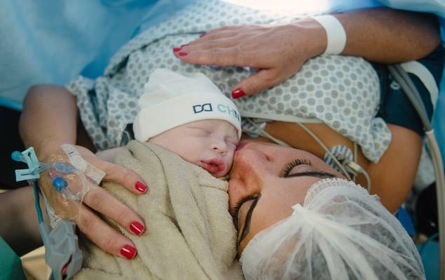 PARTO de A CHEGADA DE LUCAS