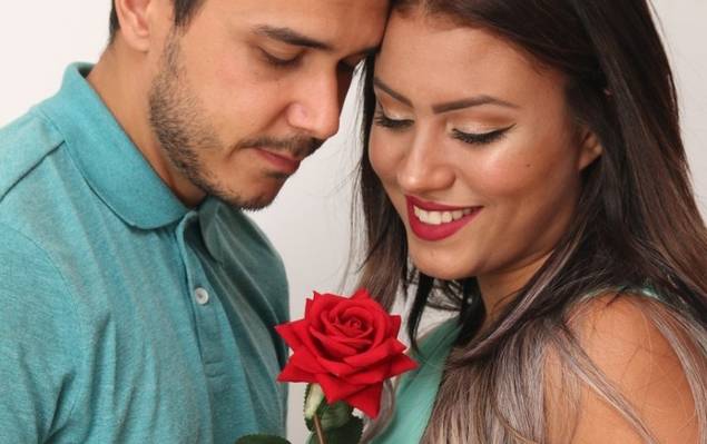 Fotos em Estúdio  de Casal 