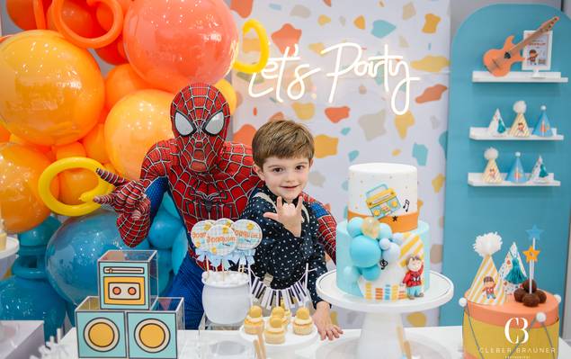 Infantil de Aniversário joaquim 4 Anos