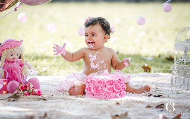Infantil de Smash The cake Lauren
