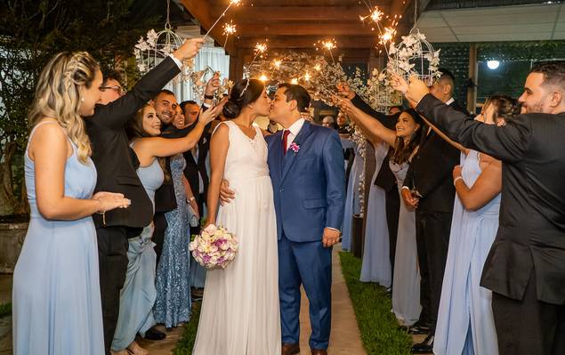 Casamento de Casamento no Buffet Fagundes em Santo Andre da Bruna e do Lucas