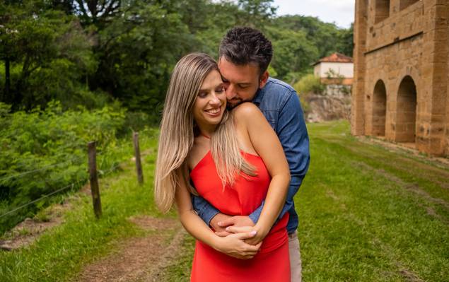Ensaios de Ensaio Pre Wedding realizado na Fazenda Ipanema em Sorocaba da Thalyta e do Diogo 