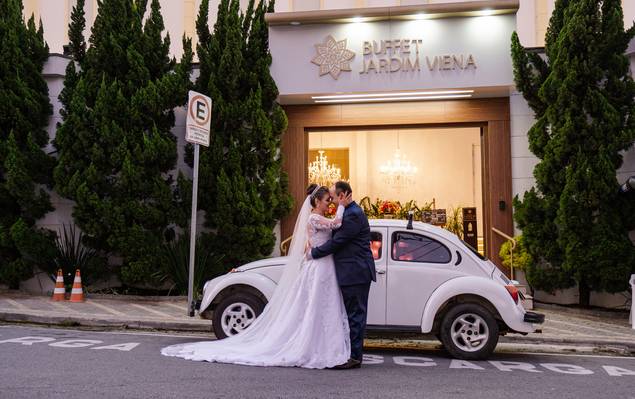 Casamento de Casamento no Buffet Jardim Viena da Andreia e do Douglas