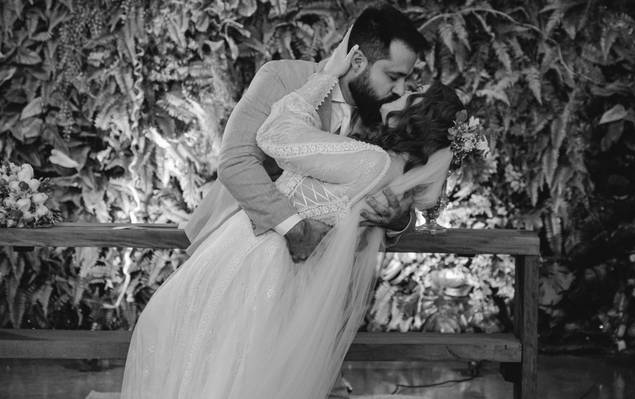 Casamento de Casamento no Sitio São Jorge da Mariana e do Bruno 