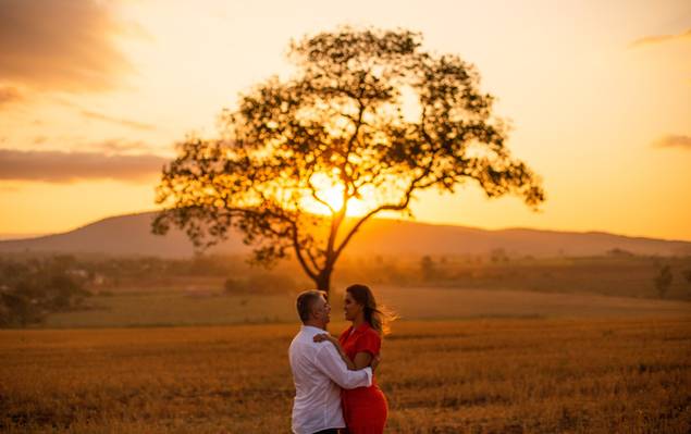 Ensaios de Ensaio Pre Wedding na Fazenda Ipanema da Carina e do Michel