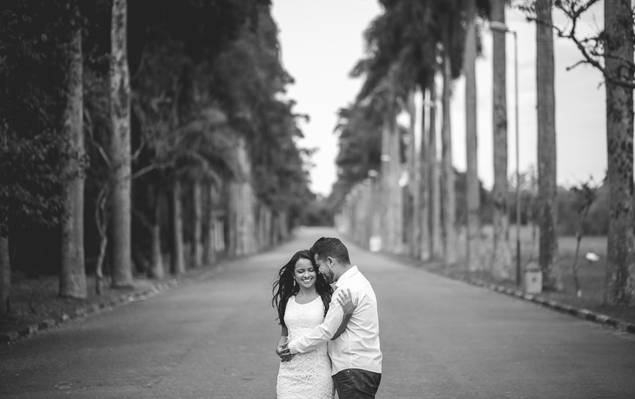 Ensaios de Bruna e Dorival