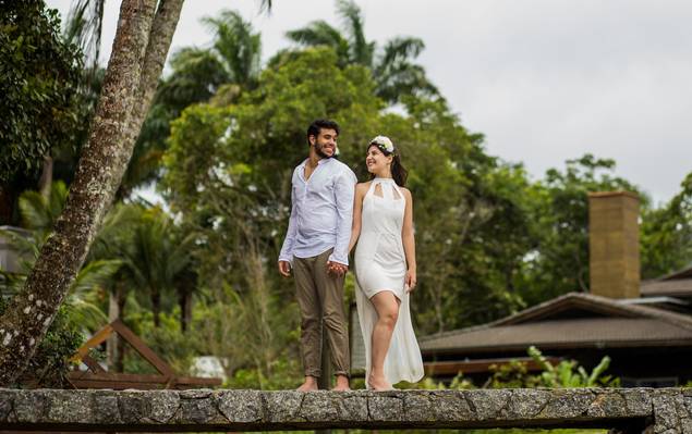 Ensaios de Gabriela e Felipe 