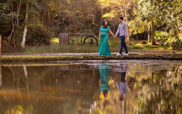 Família de Ensaio Gestada da Andreia e do Val