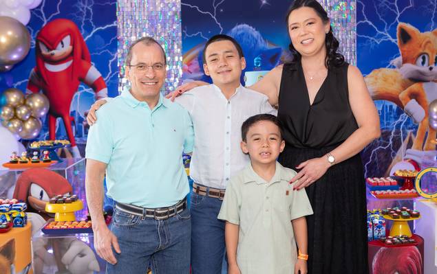 Eventos de Gabriel - 6 anos - Sonic