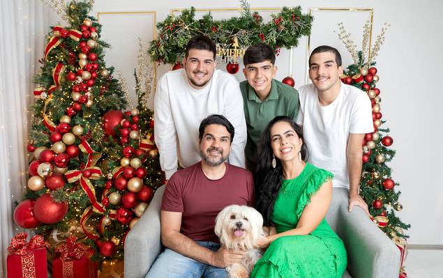 Natal  de Ricardo, Davi e João Victor - Natal 2024