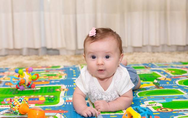 Bebês de Cecília - 4 meses
